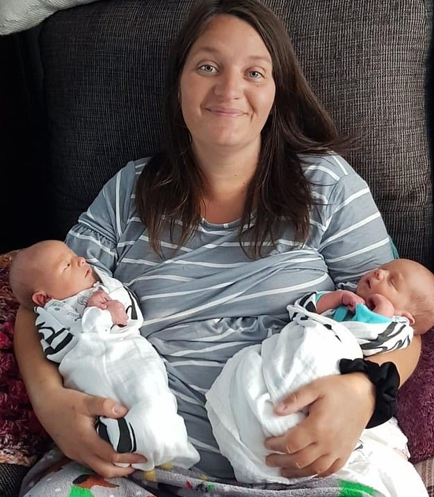 Widow's Joy! IVF Twins!