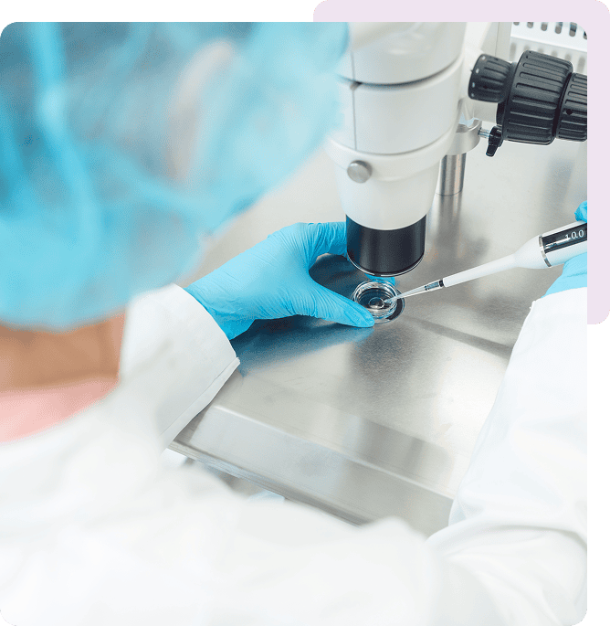 Researcher conducting scientific analysis