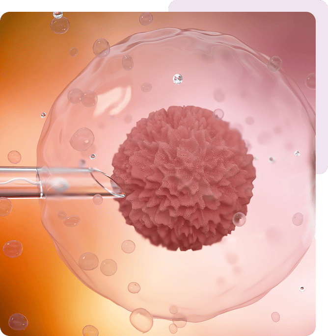 Scientific cell study illustration